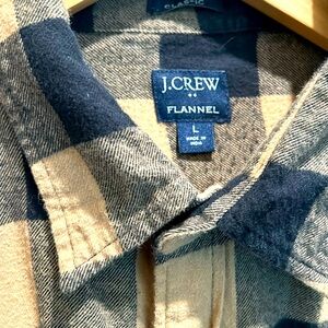J Crew Flannel Shirt